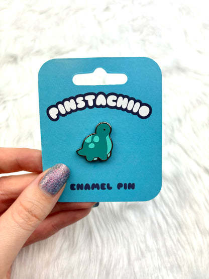 Peanut The Diplodocus Dinosaur Enamel Pin