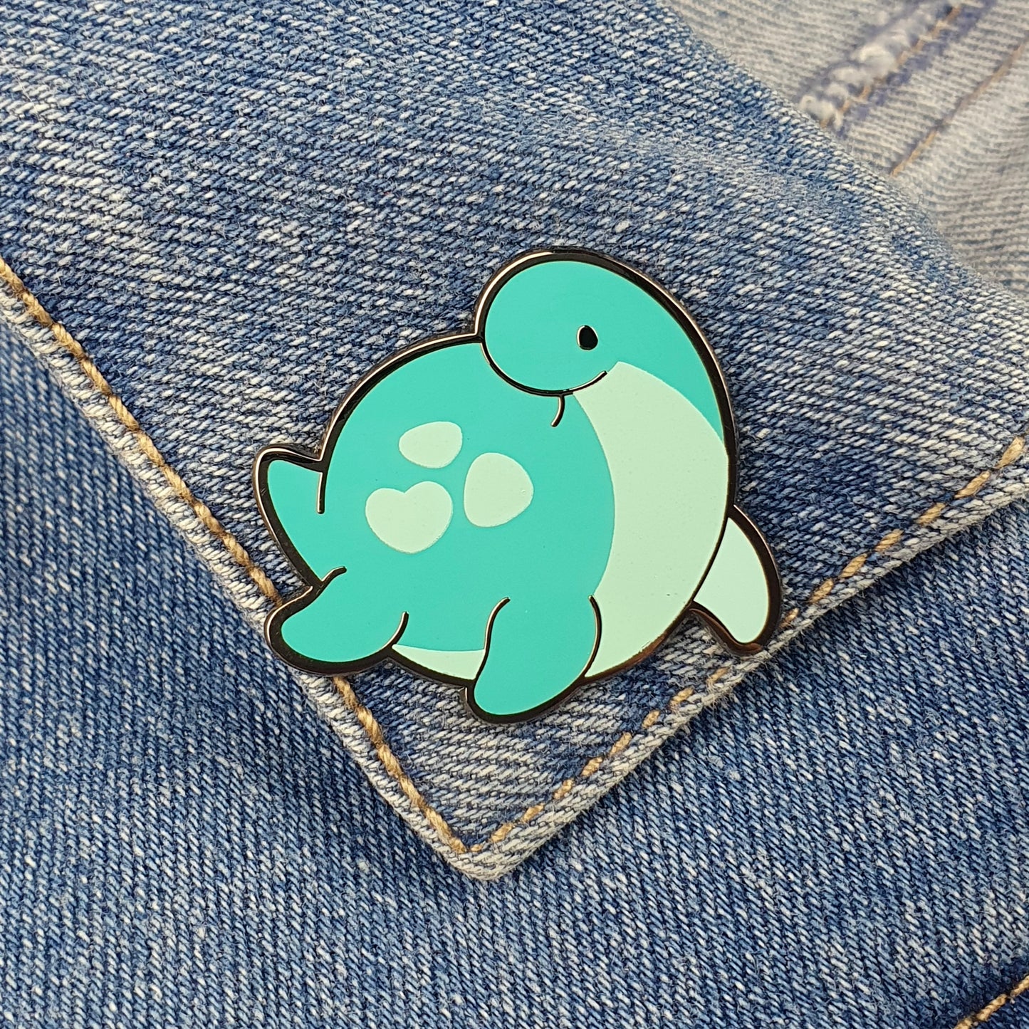 Plesiosaurus Enamel Pin