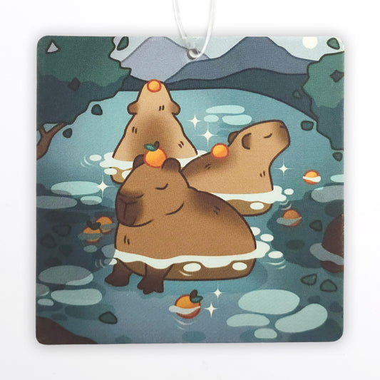 Capybara Air Freshener – Orange Scent