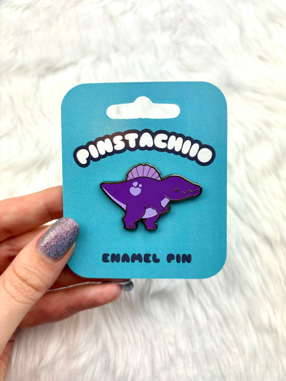 Spinosaurus Dinosaur Enamel Pin