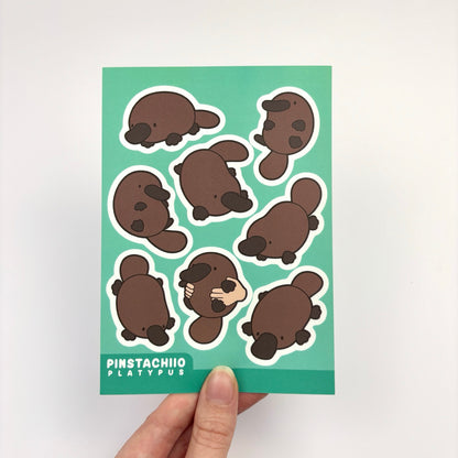 Platypus Sticker Sheet