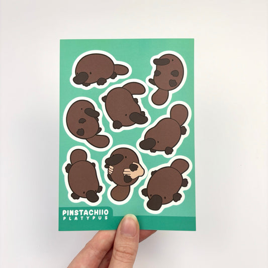 Platypus Sticker Sheet