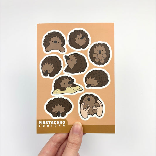 Echidna Sticker Sheet