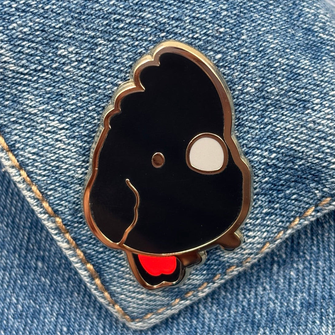 Red-Tailed Black Cockatoo Pin