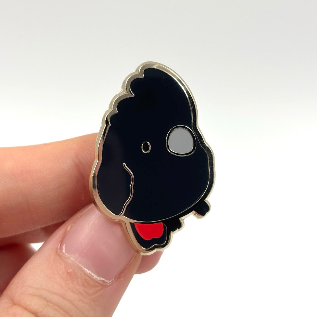 Red-Tailed Black Cockatoo Pin