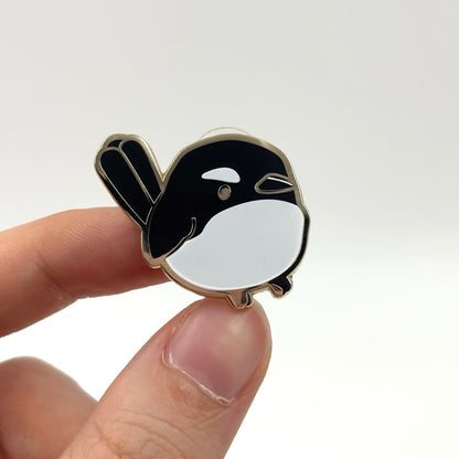 Willy Wagtail Pin