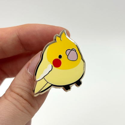 Yellow Cockatiel Pin