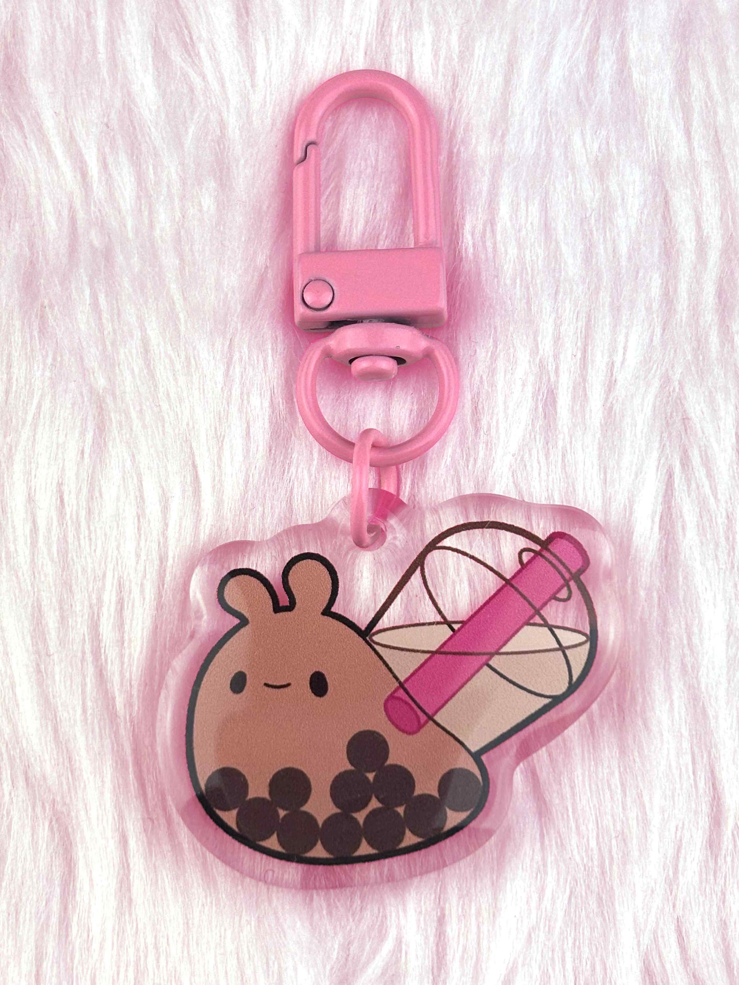 Gacha Snail Keychain