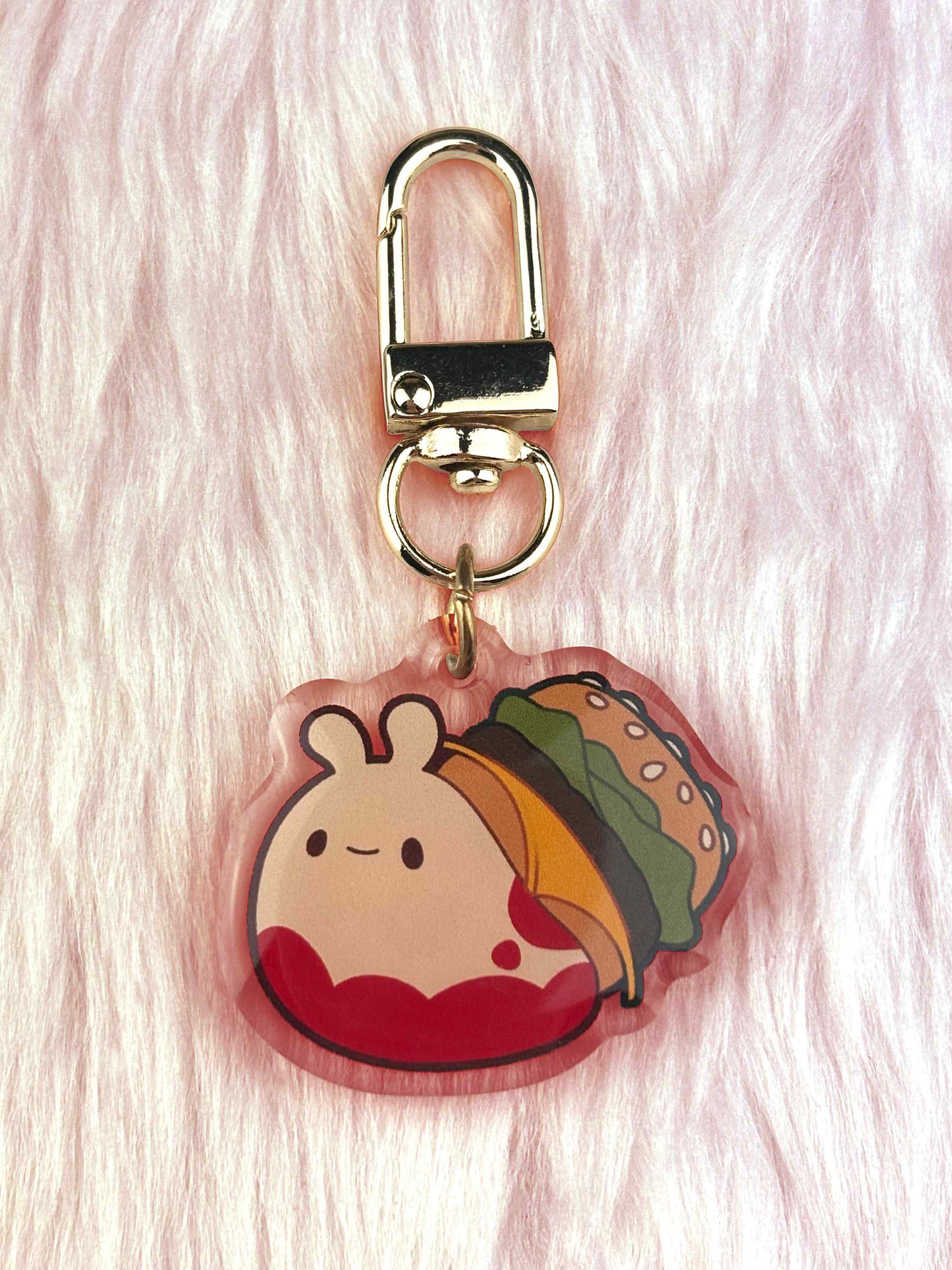 Gacha Snail Keychain