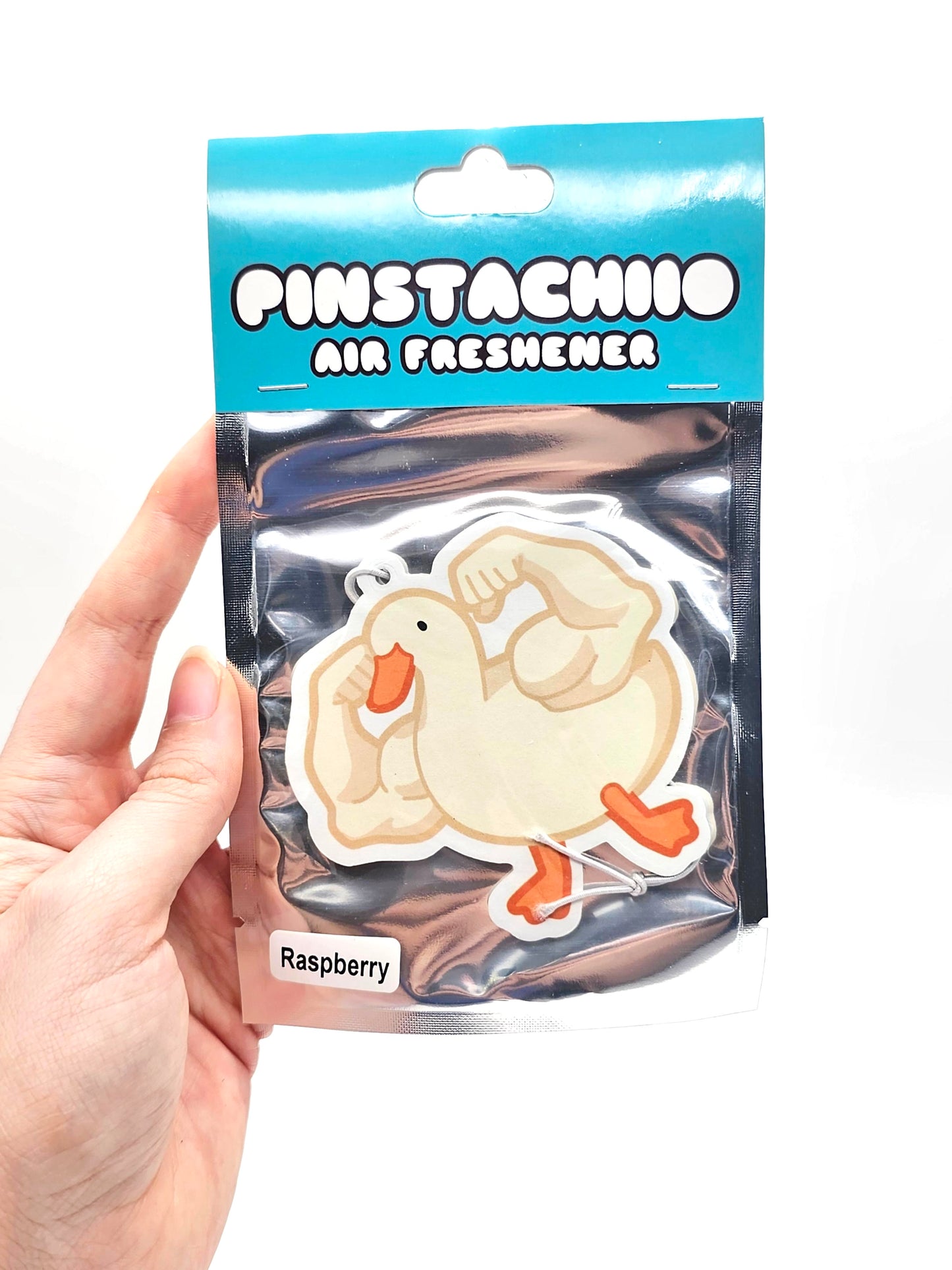 Muscle Duck Air Freshener (Raspberry Scented)