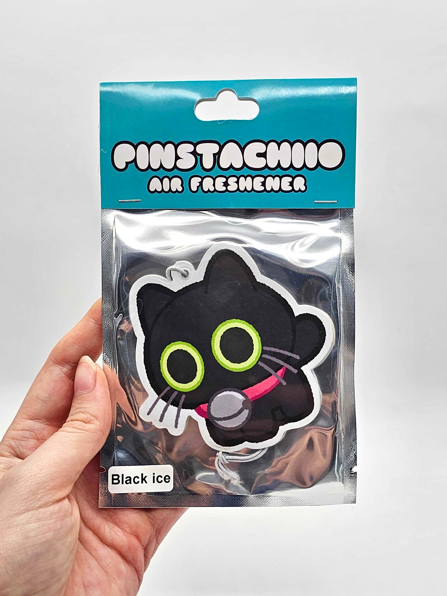 Black Cat Air Freshener (Black Ice Scented)