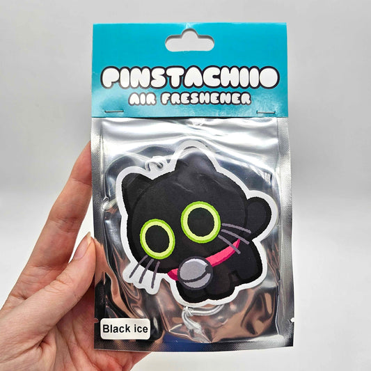 Black Cat Air Freshener (Black Ice Scented)