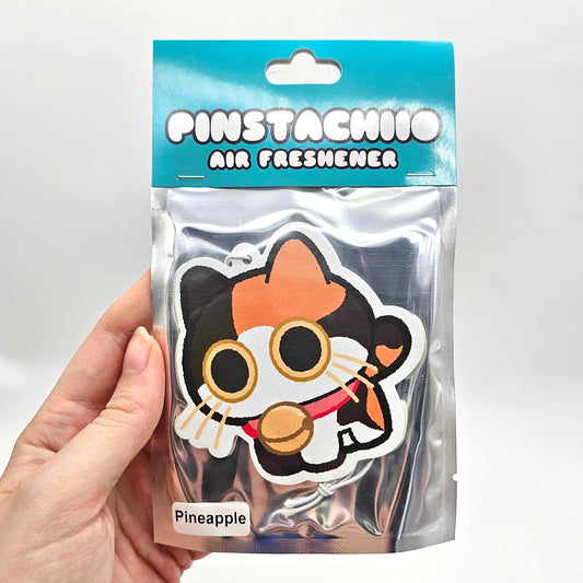 Calico Cat Air Freshener (Pineapple Scented)