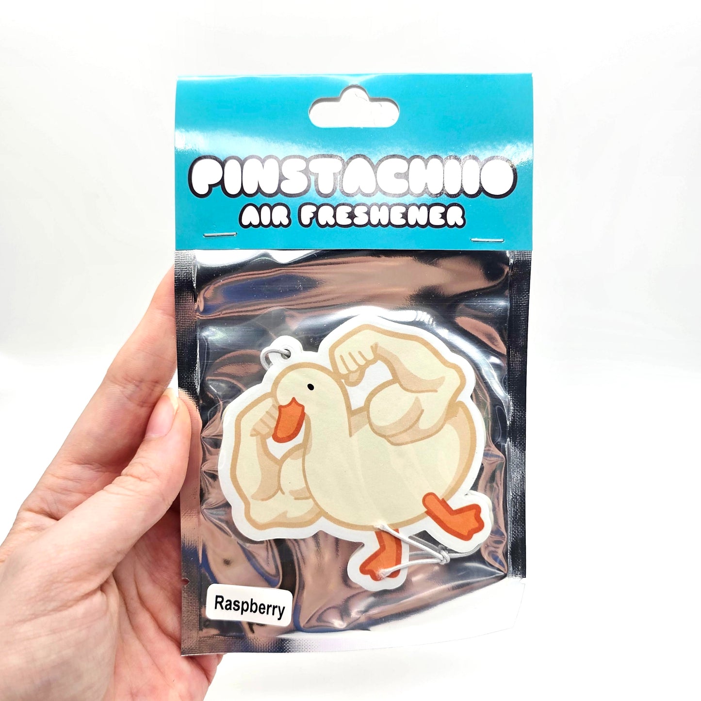 Muscle Duck Air Freshener (Raspberry Scented)