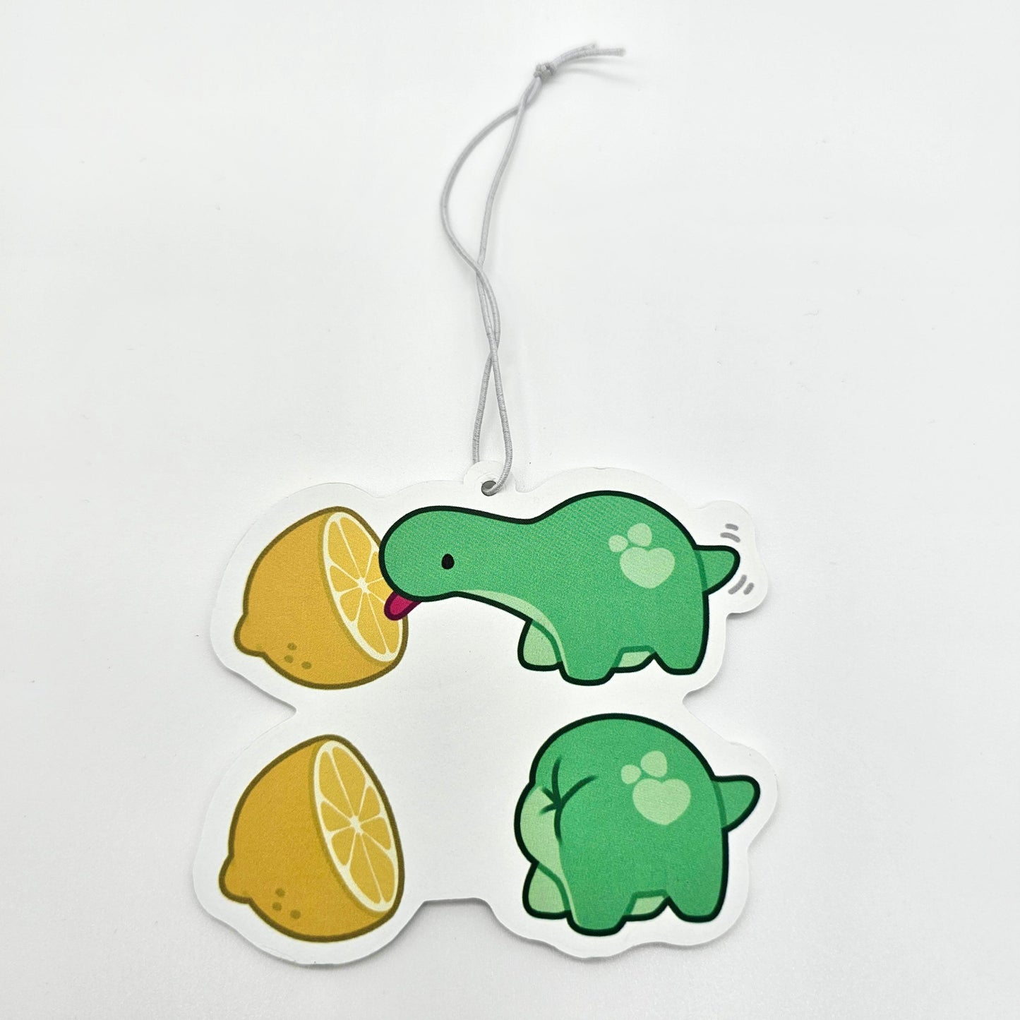 Pistachio Licking a Lemon Air Freshener – Lemon Scent
