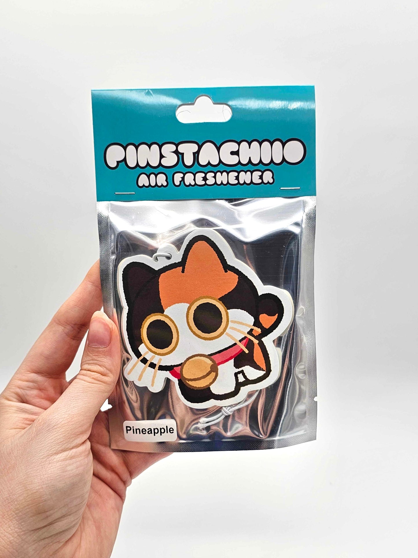 Calico Cat Air Freshener – Pineapple Scent