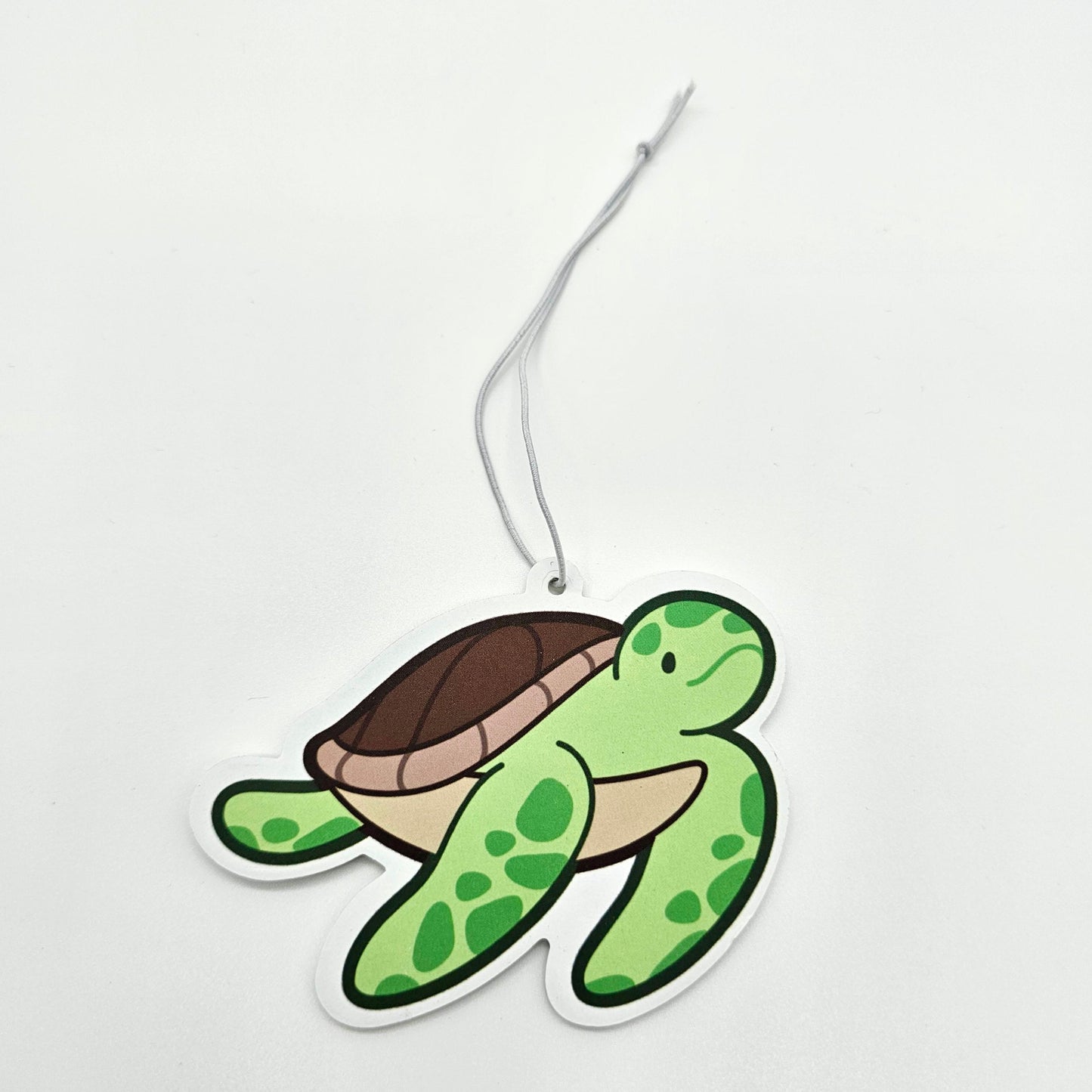 Green Sea Turtle Air Freshener – Forest Rain Scent