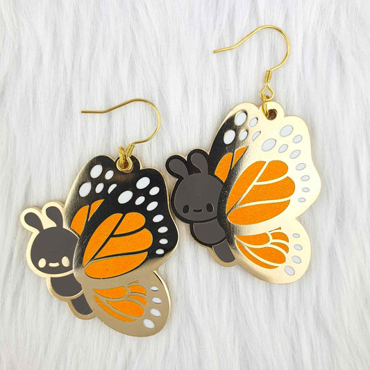 *BIG* Monarch Butterfly Earrings
