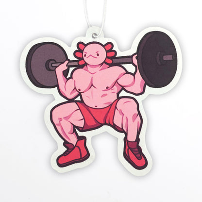 Muscle Axolotl Air Freshener – Fairy Floss Scent