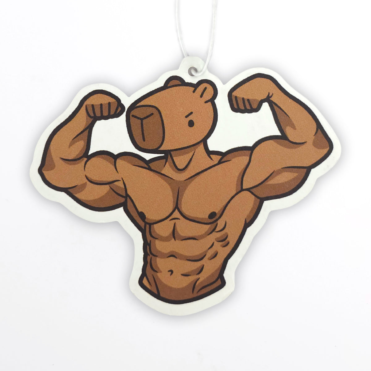 Muscle Capybara Air Freshener – Orange Scent