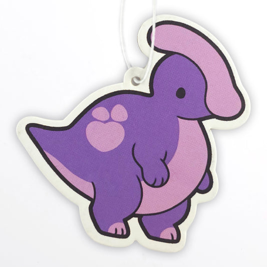 Ube the Parasaurolophus Air Freshener - Grape Scent