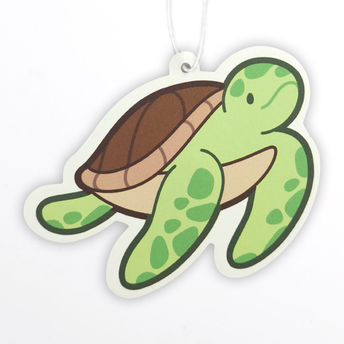 Green Sea Turtle Air Freshener – Forest Rain Scent