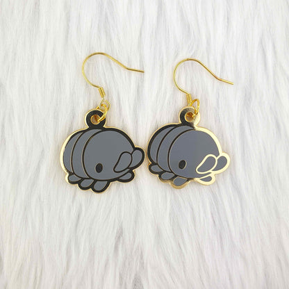 Pillbug Slater Earrings