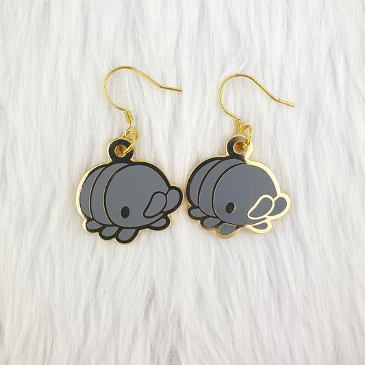 Pillbug Slater Earrings