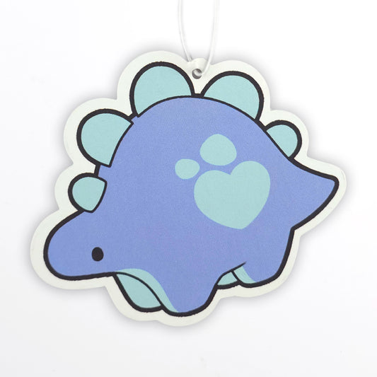 Blueberry the Stegosaurus Air Freshener – Lychee Scent