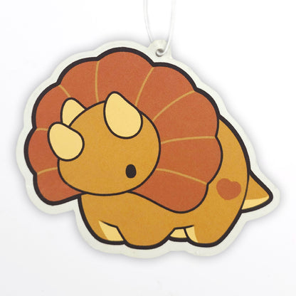 Walnut the Triceratops Air Freshener – Orange Scent