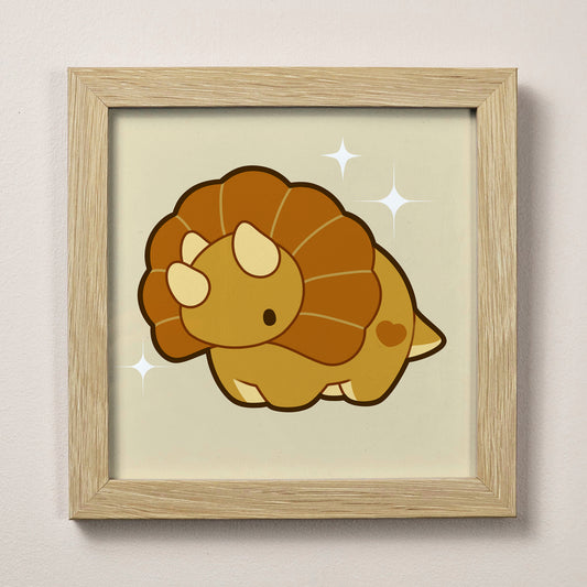 Triceratops Print