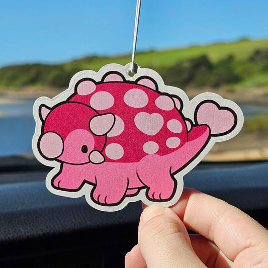 Ankylosaurus Air Freshener (Watermelon Scented)