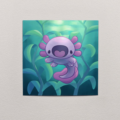 Axolotl Print