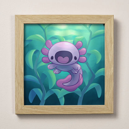 Axolotl Print