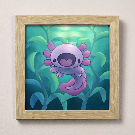 Axolotl Print