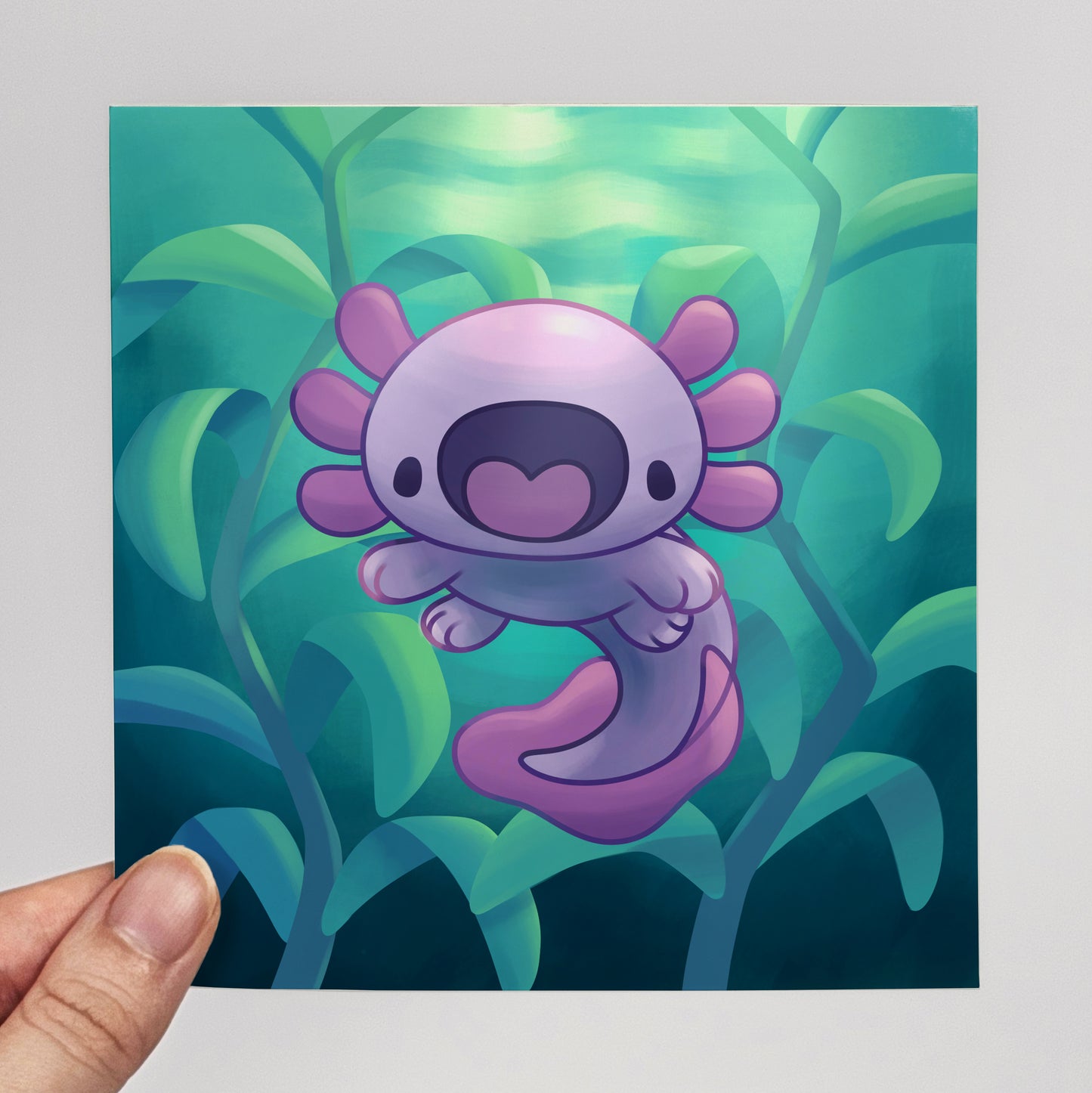 Axolotl Print
