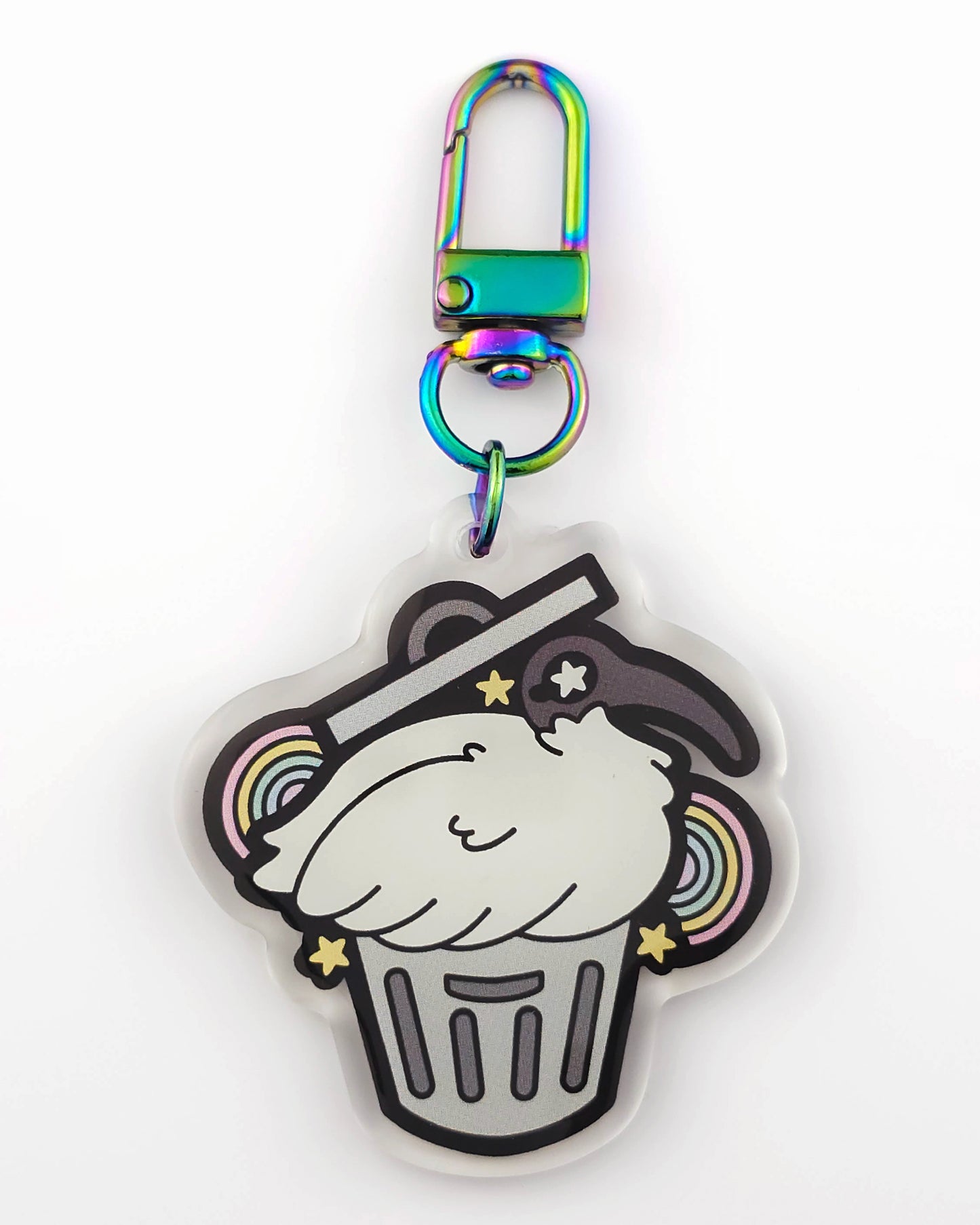 Bin Chicken Keychain