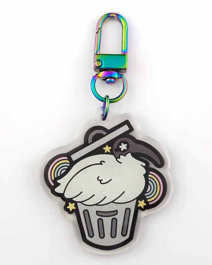Bin Chicken Keychain