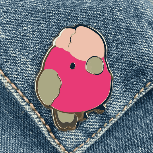 Galah Enamel Pin