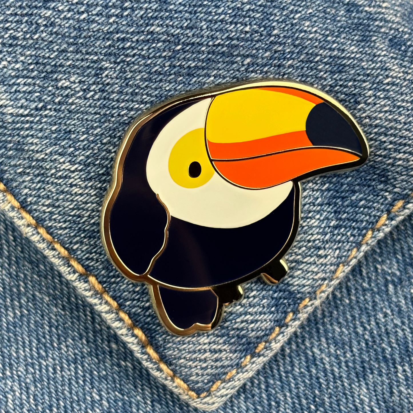 Toucan Enamel Pin