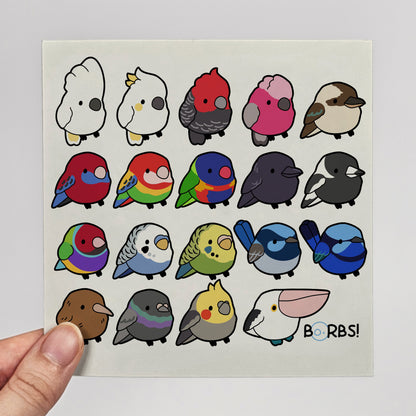 Borbs! Print – 12 × 12 cm