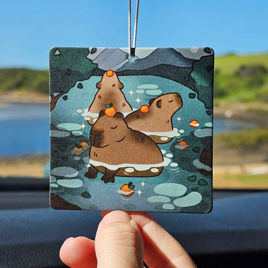 Capybara Airfreshener (Orange Scented)