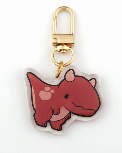 Carnotaurus Keychain/Charm