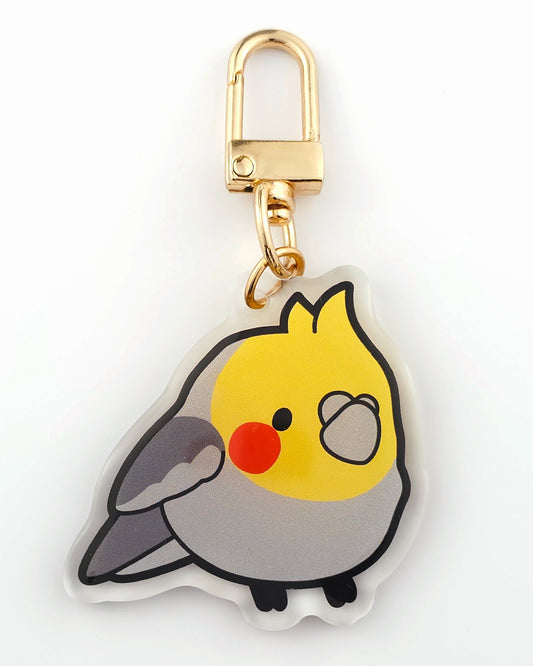 Cockatiel Keychain