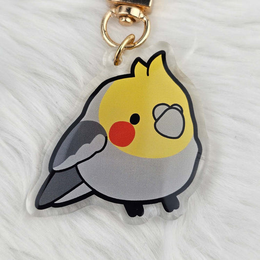 Cockatiel Keychain