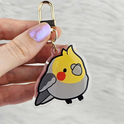 Cockatiel Keychain