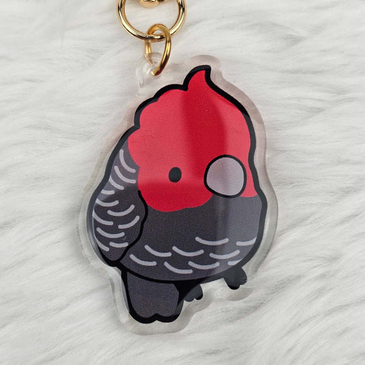 Gang Gang Cockatoo Keychain