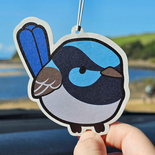 Superb Fairy Wren Air Freshener (Lychee/Litchi Scented)