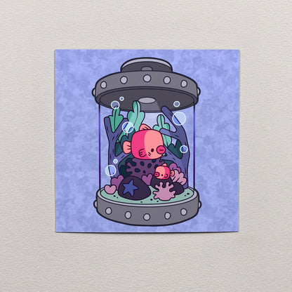 Fish Tank Print