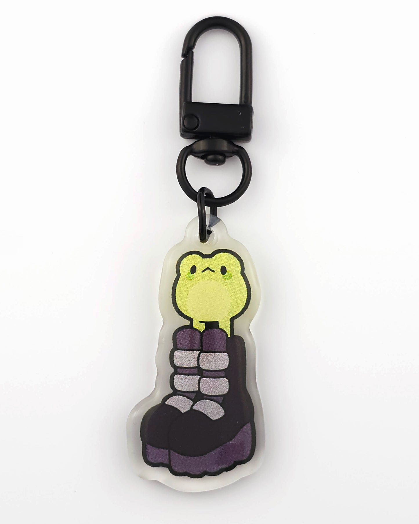 Goth Froggy Keychain/Charm